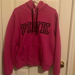 Woman’s hooded zip up jacket